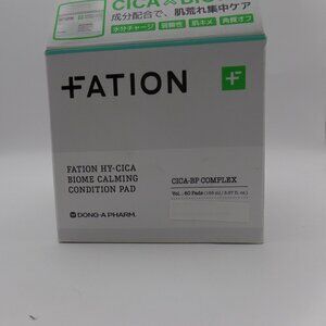 Fation Hy-Cica Biome Calming Condition Pad 165ml 80Pads - NIB - Sealed